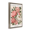 Stupell Industries Flower Market Peonies Floating Frame Canvas Art, Brown, 21" x 31" - 2 of 4