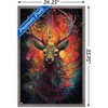 Trends International Wumples - Cosmic Deer Framed Wall Poster Prints - 3 of 4