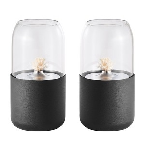Ambrose Oil Lamp Style Rope Wick Clean-Burning Tabletop Portable Fire Pit Set of 2 - 1 of 4