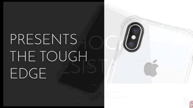 OTM Essentials Apple iPhone 11 Pro/X/XS Tough Edge Florals & Nature Clear Case, 4 of 45, play video