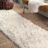 Nuloom Elena Greek Flokati Shag Indoor Area Rug - 2 of 4