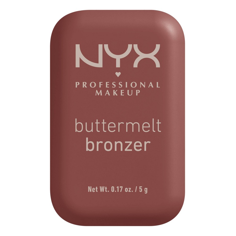 NYX Professional Makeup Buttermelt Bronzer-  07 Butta Dayz (Deep Rich Warm Red) - 0.17oz