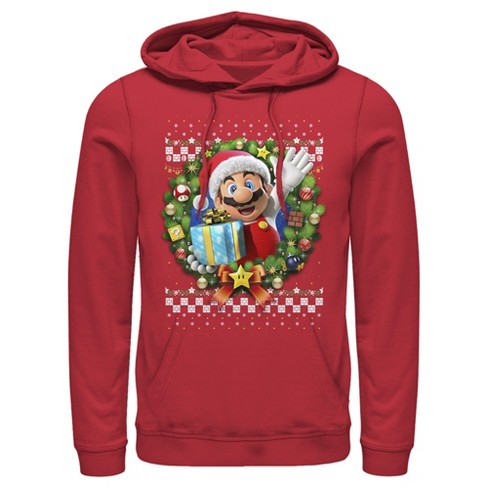 Red hot sale nintendo hoodie