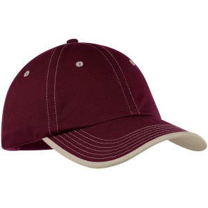 Mafoose Men's Classic Look Vintage Washed Contrast Stitch Cap - 1 of 4