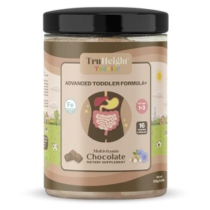 TruHeight Toddler Advanced Formula+ (Chocolate) 16 Vitamins Including Protein, Vitamin C, D & Iron for 1, 2, 3 Years Old, Pediatric Endorsed Nutrition - 1 of 4