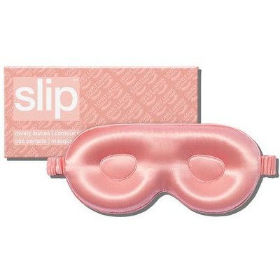 Slip Silk Contoured Sleep Mask - Ideal For Eyelashes - Great For Travel & Home
