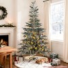 SUGIFT 7.5ft Fir Artificial Christmas Tree with 1000 Branch Tips for Home Holiday Decor, Green - 4 of 4