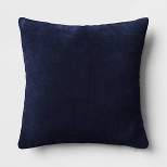 Washed Cotton Velvet Throw Pillow - Threshold™