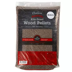 Camerons Pellets for Grilling (Hickory)- Barbecue Wood Smoking Pellets for Smoker Box and BBQ Grills- 100% All-Natural Kiln-Dried Barbeque Fuel, No Fillers- 20 lb Bag
