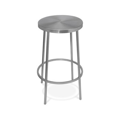 Meridian Furniture,Tyson Silver Iron Counter Stool