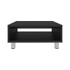 NicBex Minimalistic Square Coffe Table with Open Storage,Modern End Table,Center Table for Living Room - 4 of 4