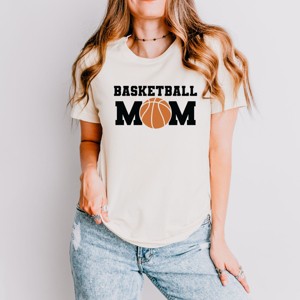 Simply Sage Market Basketball Mom Varsity Short Sleeve Tee - 1 of 4