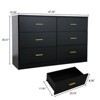 XIYUYEU Dresser for Bedroom with Golden Handles,Wide Chest of Drawers for Bedroom - 3 of 4