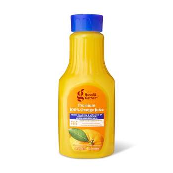 Pulp Free 100% Orange Juice Not From Concentrate w/ Calcium & Vitamin D - 52 fl oz - Good & Gather™