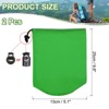 Unique Bargains Camping Hiking Travel Waterproof Portable Tent Sleeping Bag Stuff Sacks 2 Pcs - 2 of 4