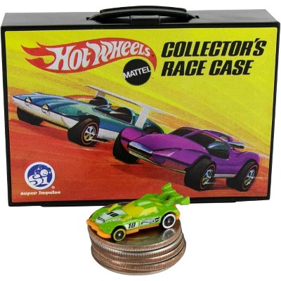 Super Impulse USA World's Smallest Hot Wheels Carry Case, Miniature, Ages 6+, Toy Vehicles
