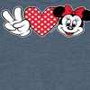 Girls' - Disney - Peace Love Minnie Short Sleeve Graphic T-Shirt - 2 of 4