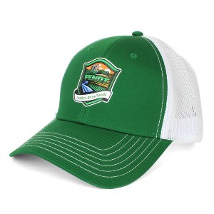 Leaders Drive Fendt Green & White Mesh Back Hat EXC-419 - 1 of 3