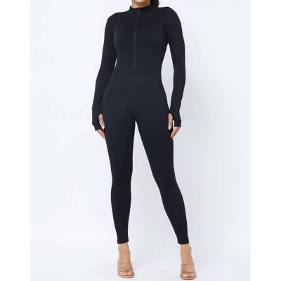 Women's Long Sleeve Jumpsuit - Julia by LoveJ