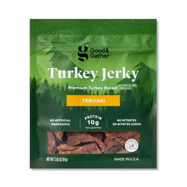 Teriyaki Turkey Jerky - 10g Protein - 2.85oz - Good & Gather™
