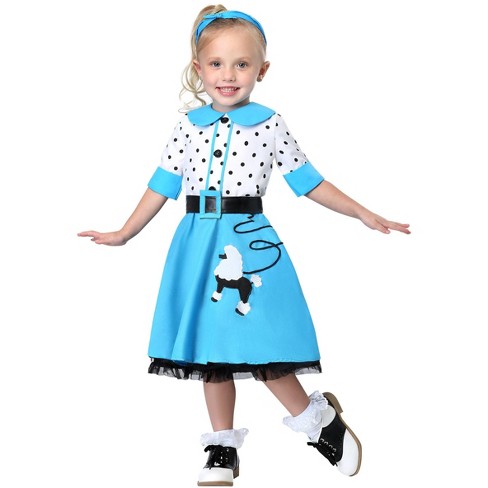 Halloweencostumes.com Sock Hop Cutie Costume For Toddlers : Target