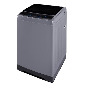Gray Stainless Steel Top-Loading Electric Washer for RV