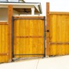 VEVOR Gate Building Kit, Fits 36 to 60 in Wide Openings, Up from 6 to 7 ft High Fence, Adjustable Gate Building Kit, Black - 2 of 4