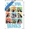 Trends International Star Wars: The Phantom Menace - Jar Jar Binks Grid Unframed Wall Poster Prints - 3 of 4