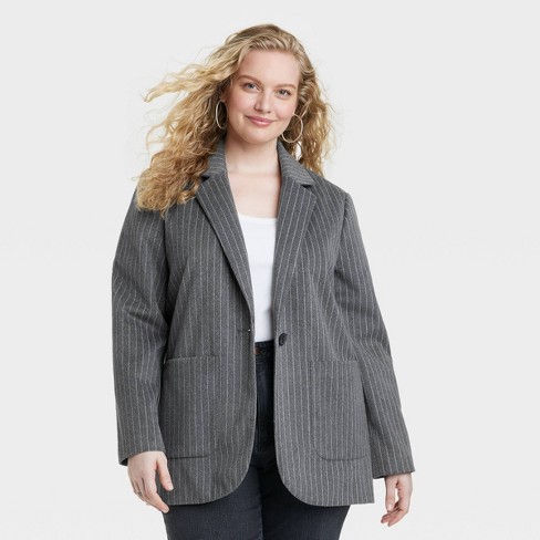 Relaxed hot sale blazer womens