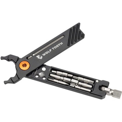 Wolf Tooth 8-Bit Pliers Bike Multi-Tool - Orange Bolt