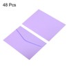 Unique Bargains Blank Paper Mini Vintage DIY Greeting Card Envelope 48 Pcs - 3 of 4