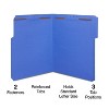MyOfficeInnovations Reinforced Classification Folders 1/3-Cut Tab Letter Size Bl 50/BX 807777 - 2 of 4