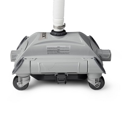 Intex 28001E Above Ground Pool Automatic Pool Cleaner Pressure Side Vacuum Cleaner with 24 Foot 7 Inch Hose for Intex Pools Only w/ a 1.5 Inch Fitting