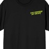 The Exorcist You Possess My Heart Crew Neck Short Sleeve Men's Black T-shirt - 3 of 4