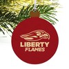 Liberty University Secondary Logo Wood Christmas Tree Holiday Ornament - 4 of 4