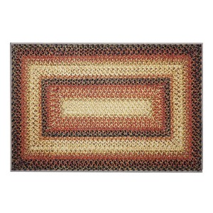 Soft Pearl Velvet Geometric Rug, Foldable, Kid & Pet Friendly, Durable Edges, Easy to Clean for Cozy Living Spaces - 1 of 4