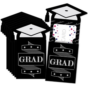 Big Dot of Happiness Graduation Cheers - Graduation Party Money and Gift Card Sleeves - Nifty Gifty Card Holders - Set of 8 - 1 of 4