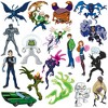 Ben 10 Alien Force Characters 100ct Vinyl Large Deluxe Stickers Variety Pack - 3 of 4