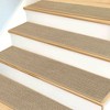 BAGOKIE 15 Pack 9"x36" Non-Slip Stair Treads for Wooden Steps - 2 of 4