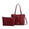 MKF Collection Raya Vegan Leather Women’s Shoulder Bag with Crossbody Pouch by Mia K - 2 of 4