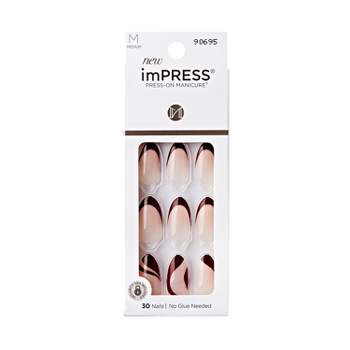 imPRESS Press-On Manicure Fake Nails - Vision - 33ct