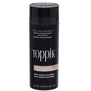 Toppik Hair Building Fibers, Light Brown, 55g - 1 of 4