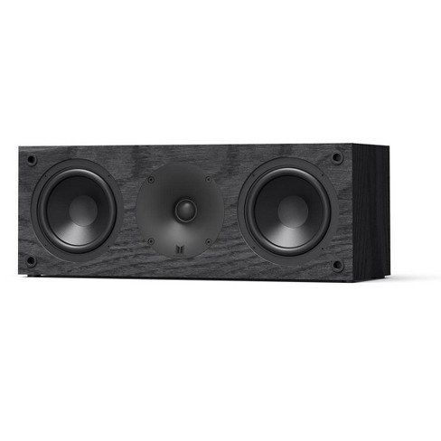 Klipsch R-52C Powerful Detailed Center Channel Home Speaker - Black