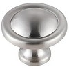 Elegant Lighting Garlande 1.2Inch Diameter Brushed Nickel Mushroom Knob Multipack (Set of 10) - image 4 of 4