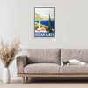 Stupell Industries Italian Lakes Retro Scenery Framed Giclee Art, White, 16" x 24" - 3 of 4