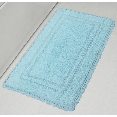Casual Elegence Collection Cotton Reversible Tufted Bath Rug - Home Weavers