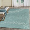 Liora Manne Carmel  Indoor/Outdoor Rug  Aqua.. - 3 of 4