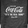 Men's - Coca-Cola - It's The Real Thing Graphic Fleece Sweatshirt - 2 of 4