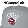 Gender Neutral Official Missouri State University Primary Logo Foam Snapback Trucker Hat - for Men and Women Grey Grey One Size - 4 of 4