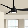 44" Minka Aire Skinnie Coal LED Ceiling Fan with Remote Control - 2 of 4